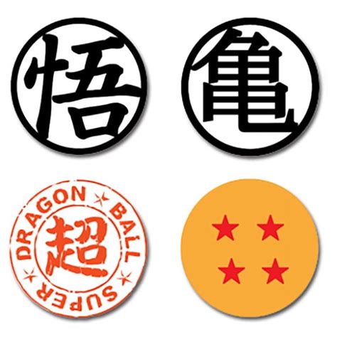 Dragon Ball Z Dragon Ball Super Logo, Goku Kame 4-Star Dragon Ball ...