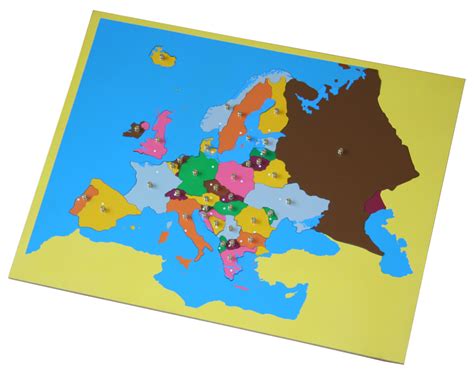 Europe Puzzle Map | E&O Montessori, US