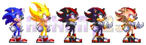 Sonic 3 Styled Shadow the Hedgehog by TannerTW25 on DeviantArt