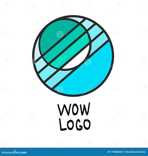 Blue and green logo stock vector. Illustration of design - 119868669