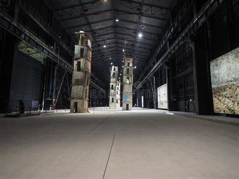 Hangar Bicocca in Milan editorial photography. Image of kiefer - 115028137