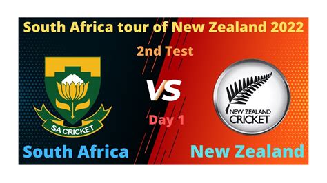 NZ vs SA Live | New Zealand vs South Africa | 2nd Test Match Day 1 ...