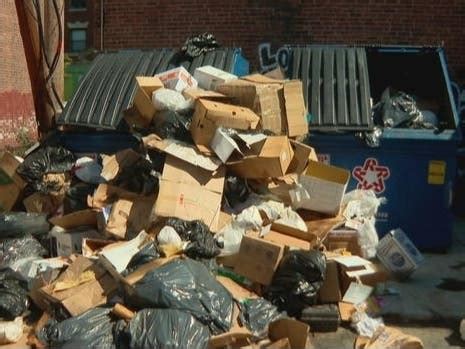 Trash Heap Behind Brookline Restaurants Has Been Piling Up For Weeks; Smell Extends For A Block ...