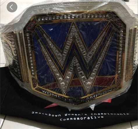 WWE SMACKDOWN WOMEN’s CHAMPIONSHIP BELT ( Commemorative ), Hobbies ...