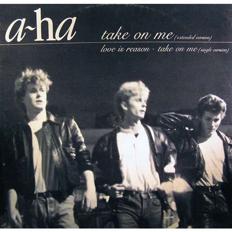 Take on me (extended version) by A-Ha ‎, 12inch with french-connection ...