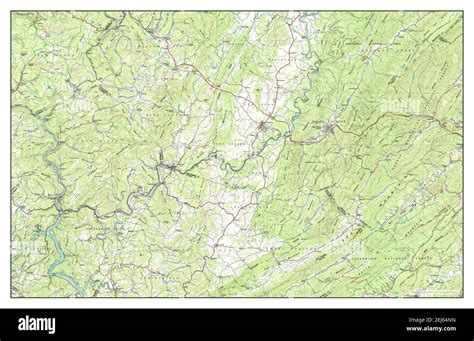 Lewisburg west virginia map hi-res stock photography and images - Alamy