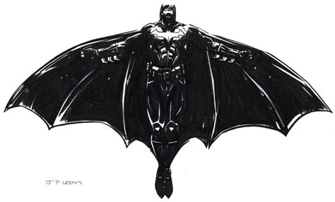 Comics At The Movies - Batman Begins Concept Art by J.P. Leon