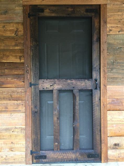 1880's Rustic Homestead Wooden Screen Door Free Shipping | Etsy | Wood screen door, Wooden ...