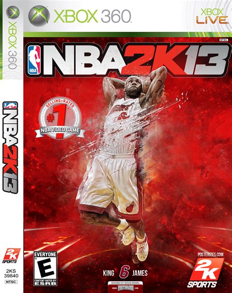 LeBron James NBA 2K13 Cover by IshaanMishra on DeviantArt