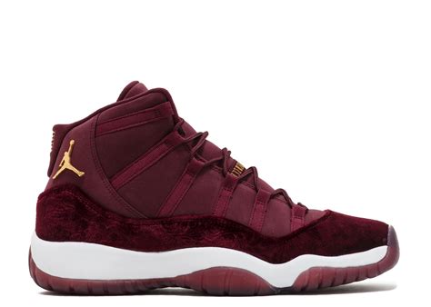 Air Jordan 11 Retro Rl Gg (gs) "red Velvet" - Air Jordan - 852625 650 - night maroon / metallic ...