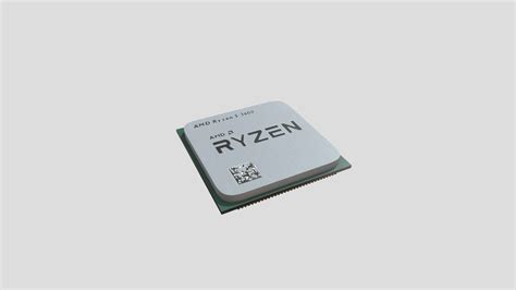 CPU Ryzen 5 3600 - Download Free 3D model by Fochdog (@bazyaev08) [249fb5e] - Sketchfab