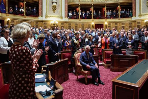 King Charles makes historic speech at French senate as he hails ...