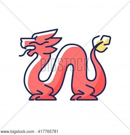 Loong Dragon Rgb Vector & Photo (Free Trial) | Bigstock