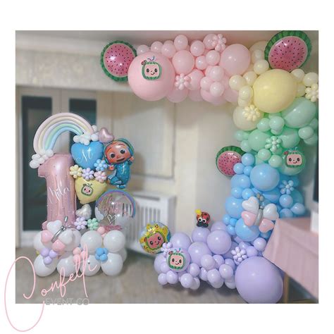 Cocomelon Balloons | Детский праздник, Праздник, 1 год