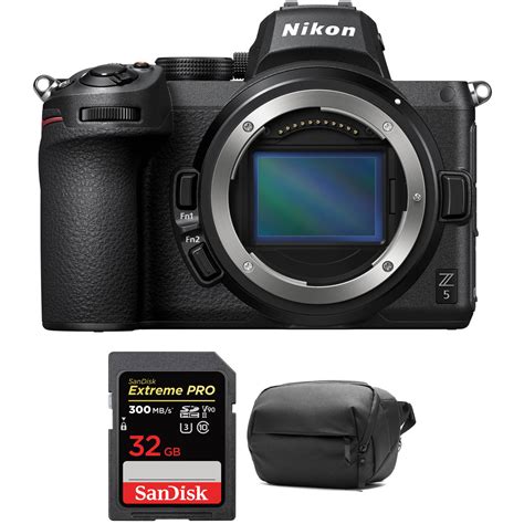 Nikon Z5 Mirrorless Camera with Accessories Kit B&H Photo Video