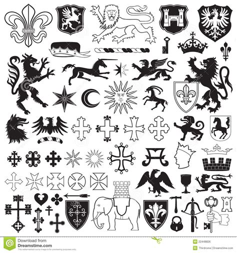 Images For > Coat Of Arms Symbols Animals | family crest symbols etc ...