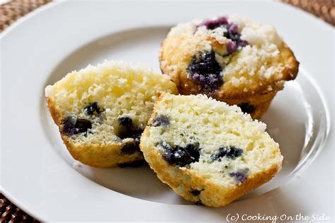 Blueberry Rice Muffins, Rice Flour Recipes | Cooking On the Side