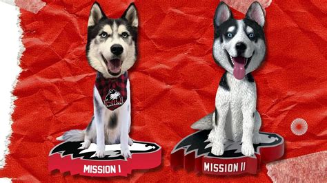 Northern Illinois University Huskies Mission I and II Mascot ...