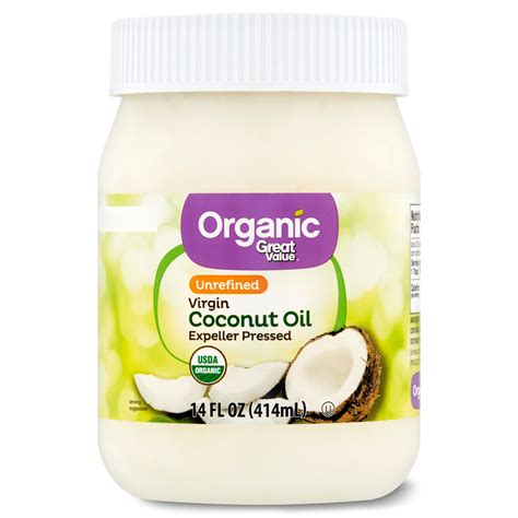 Great Value Organic Unrefined Virgin Coconut Oil