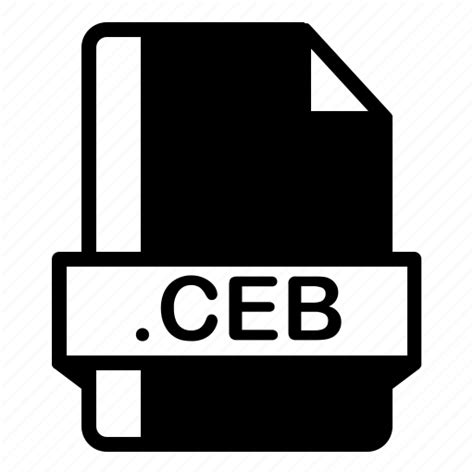 Ceb, file, format, extension, document icon - Download on Iconfinder