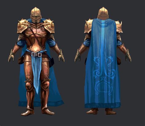 Entry #5 by igordesic for Design concept art for my RPG, Paladin Armor ...