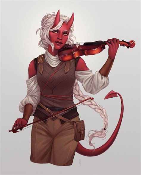 Rachel Denton 🍂 (@Tallinier) / Twitter in 2021 | Tiefling bard ...