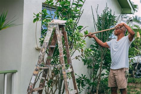 Man Painting a House · Free Stock Photo