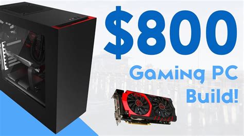 $800 Gaming PC Build October/November 2015 [4K GAMING!] - YouTube