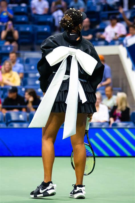 Naomi Osaka Wears Ruffled Nike Outfit for US Open Match Against Karolína Muchová