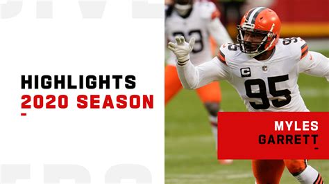 Cleveland Browns defensive end Myles Garrett highlights | 2020 season