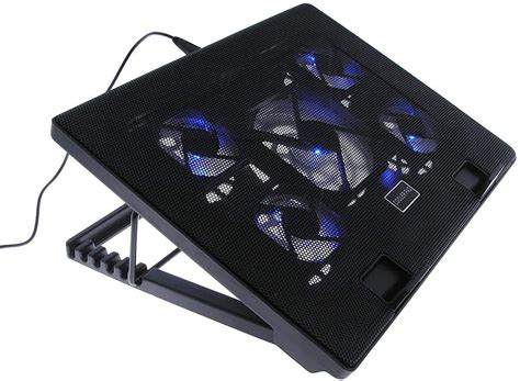 iMBAPrice - Quiet Portable 12" - 17" Laptop Cooler Cooling Pad - Ultra Slim 2xUSB Powered (5 ...