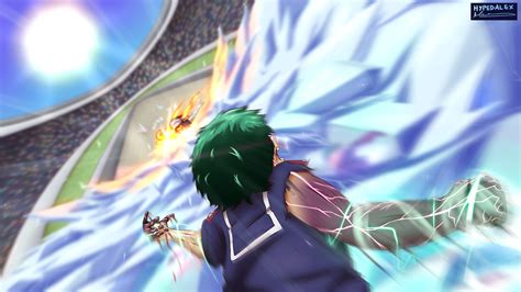 Deku vs Todoroki by HypedAlex on Newgrounds