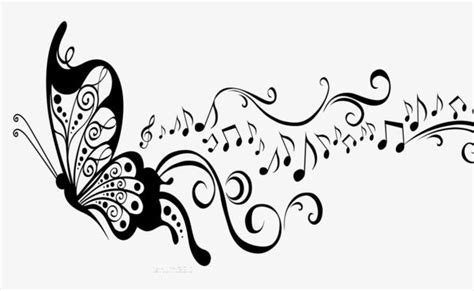 Music butterfly music clipart butterfly music png transparent clipart image and psd file for ...