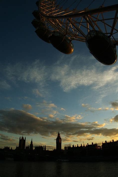 London Eye with Big Ben Photograph by Daniel Zrno | Fine Art America