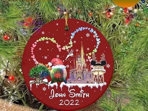 Custom Disney Christmas Disney Ornaments - Kaiteez