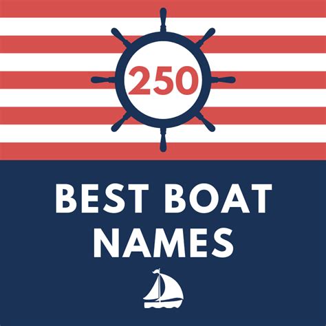 250+ Best Boat Names of All Time | Cool boat names, Boat names, Funny boat names