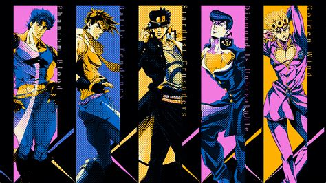 Jojo's Bizarre Adventure All Characters Wallpaper, HD Anime 4K Wallpapers, Images and Background ...