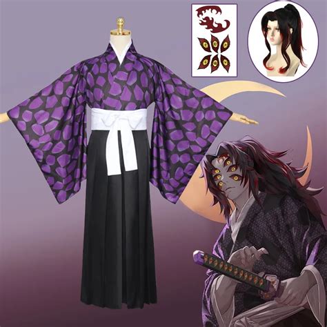 Kokushibo-Cosplay-Costume-Anime-Demon-Slayer-Kimetsu-No-Yaiba-Kokushibo ...