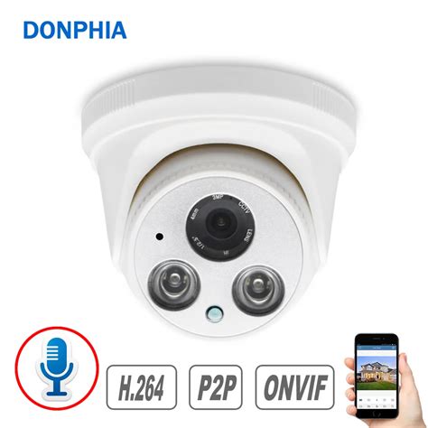 Audio Recording IP Camera with Microphone 1080P Security Camera 2MP Indoor for Video ...