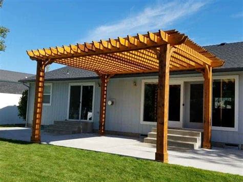 15x17 Pergola Kit | Order a Big Kahuna 15x17 Wood Pergola Kit Online from Pergola Depot