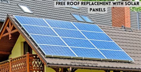 Free Roof Replacement with Solar panels - Technology Informs - Medium