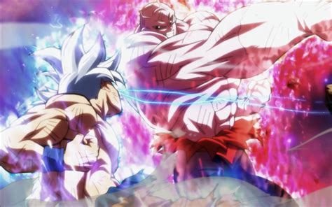 Download imagens Goku vs Jiren, 4k, batalha, Dragon Ball, Ultra Instinto De Goku, Migatte Não ...