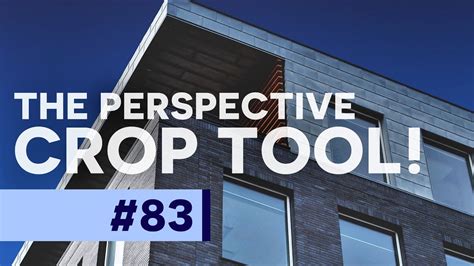 The Perspective Crop Tool! - Photoshop CC Tutorial - YouTube