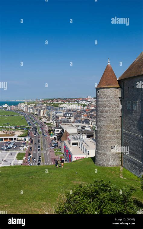 France, Normandy, Dieppe, Dieppe Chateau Musee, town castle museum Stock Photo - Alamy