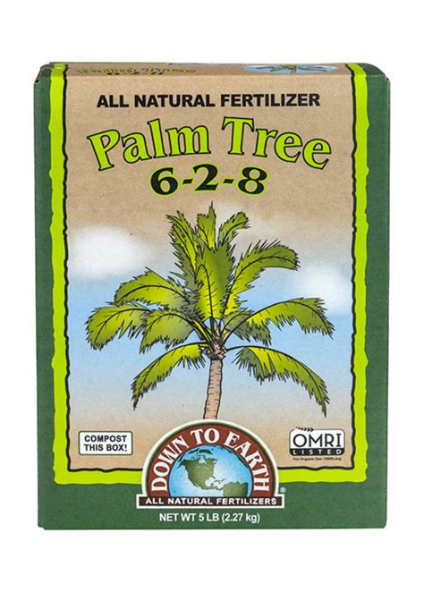 Palm Tree 6-2-8 Organic Fertilizer Blend, 5 lb – Sow Exotic