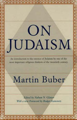 On Judaism, Martin Buber (9780805210507) — Readings Books