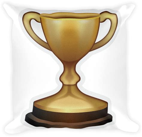 Download Transparent Trophy Png Transparent - Emoji Trophy - ClipartKey