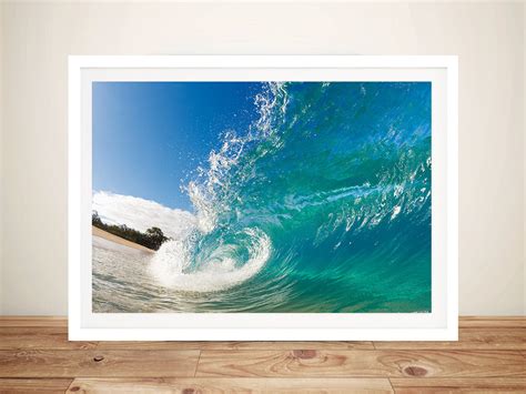 Rolling Waves Surf Art Print - Canvas Prints Melbourne Australia