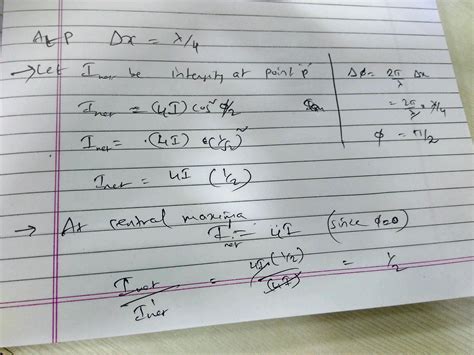 42 The path difference between two interfering waves of equal ...