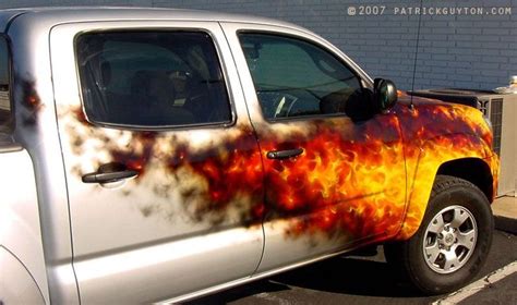 truck real flame paint jobs - Google Search | Car painting, Car paint jobs, Custom cars paint